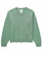 Visvim - Selmer Wool and Linen-Blend Sweater - Green