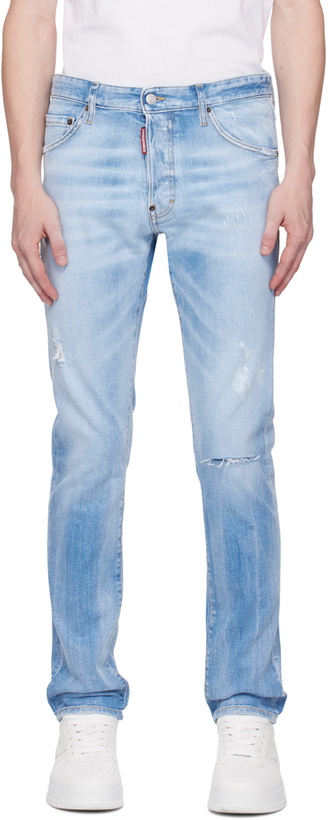 Photo: Dsquared2 Blue Cool Guy Jeans