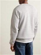 Paul Smith - Striped Cotton-Jersey Sweatshirt - Gray