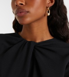Gucci Interlocking G embellished drop earrings