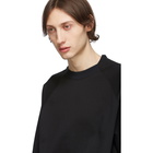 N.Hoolywood Black Cut Sweatshirt