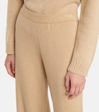 Loro Piana - Lexington wide-leg cashmere knit pants