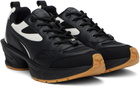untitlab® Black Lace Up Heel Sneakers