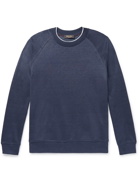 LORO PIANA - Drysdale Linen-Blend Jersey Sweatshirt - Blue