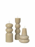 FERM LIVING Torno Candles - Set Of 3 Candles