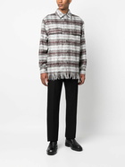 AMIRI - Fringe Plaid Shirt