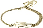 JW Anderson Gold Anchor Bracelet