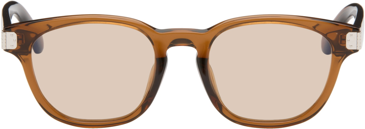 MM6 Maison Margiela Brown 17 Sunglasses