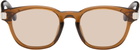 MM6 Maison Margiela Brown 17 Sunglasses
