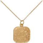 Alighieri Gold The Infernal Storm Necklace