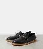 Valentino Garavani Leisure Flows leather loafers