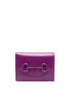 GUCCI - Horsebit Leather Credit Card Case