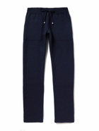 Thom Sweeney - Virgin Wool and Cashmere-Bend Track Pants - Blue