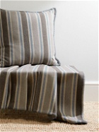 Loro Piana - Melbourne Striped Cashmere Pillow