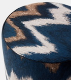 Missoni Ikat Zigzag pouf