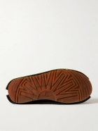 UGG Australia - Denim Tears Tasman Shearling-Lined Beaded Suede Slippers - Brown