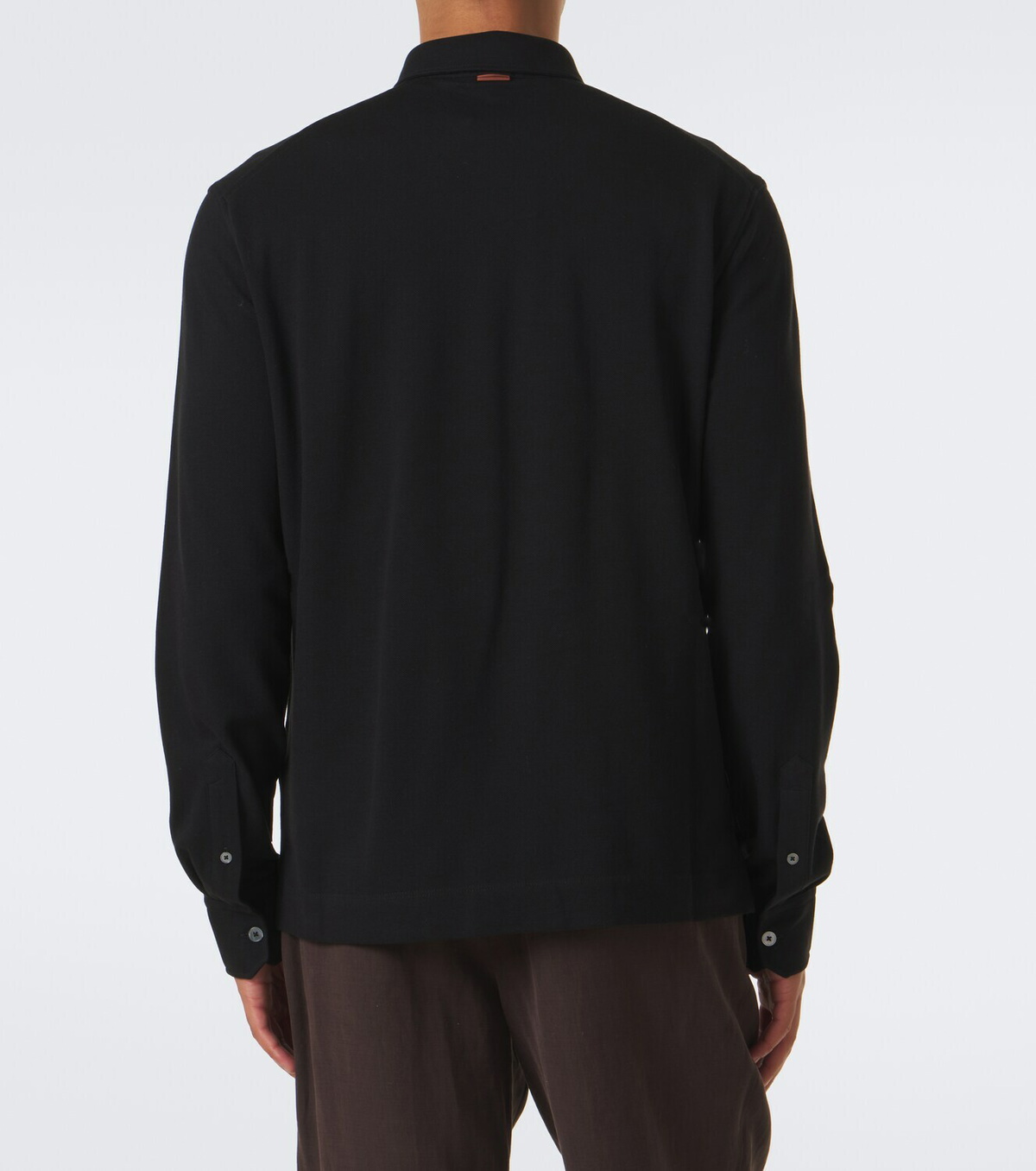 Zegna Cotton piqué polo shirt