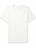 Nike - Sportswear Club Logo-Embroidered Cotton-Jersey T-Shirt - Neutrals