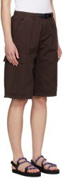 Gramicci Brown Relaxed-Fit Cargo Shorts