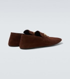 Gucci Ragazzo Horsebit suede loafers