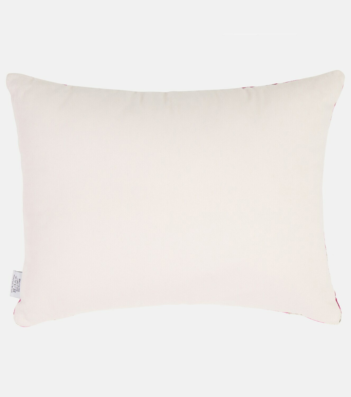 Les-Ottomans Printed silk and cotton velvet cushion
