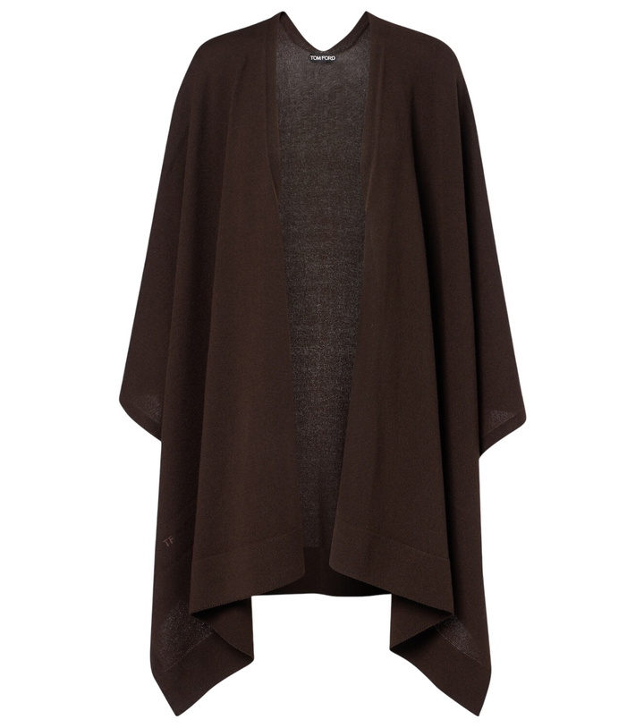 Photo: Tom Ford Cashmere cape