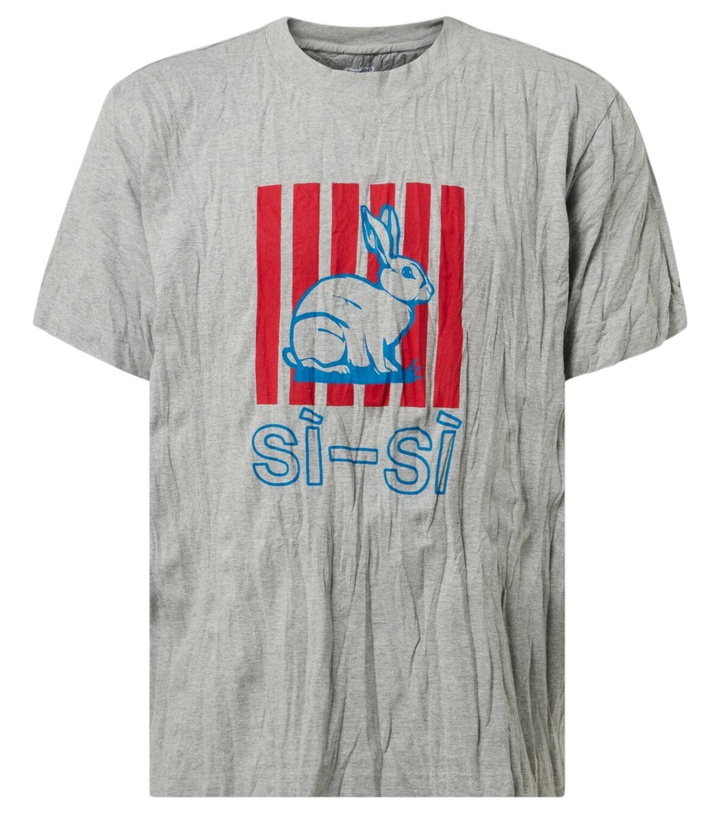Photo: Bottega Veneta Printed cotton-blend jersey T-shirt