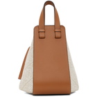 Loewe Tan Small Anagram Hammock Bag