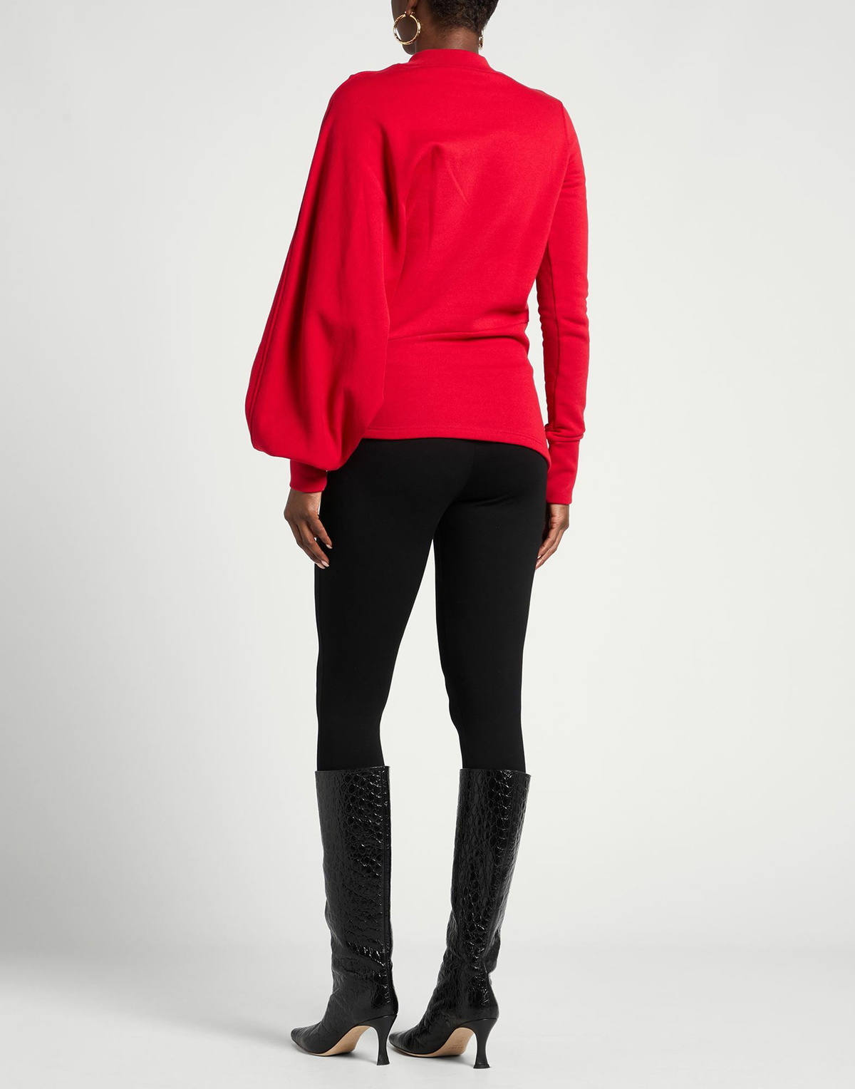 A. w.a. k.e. Mode Womens Sweatshirt in Red