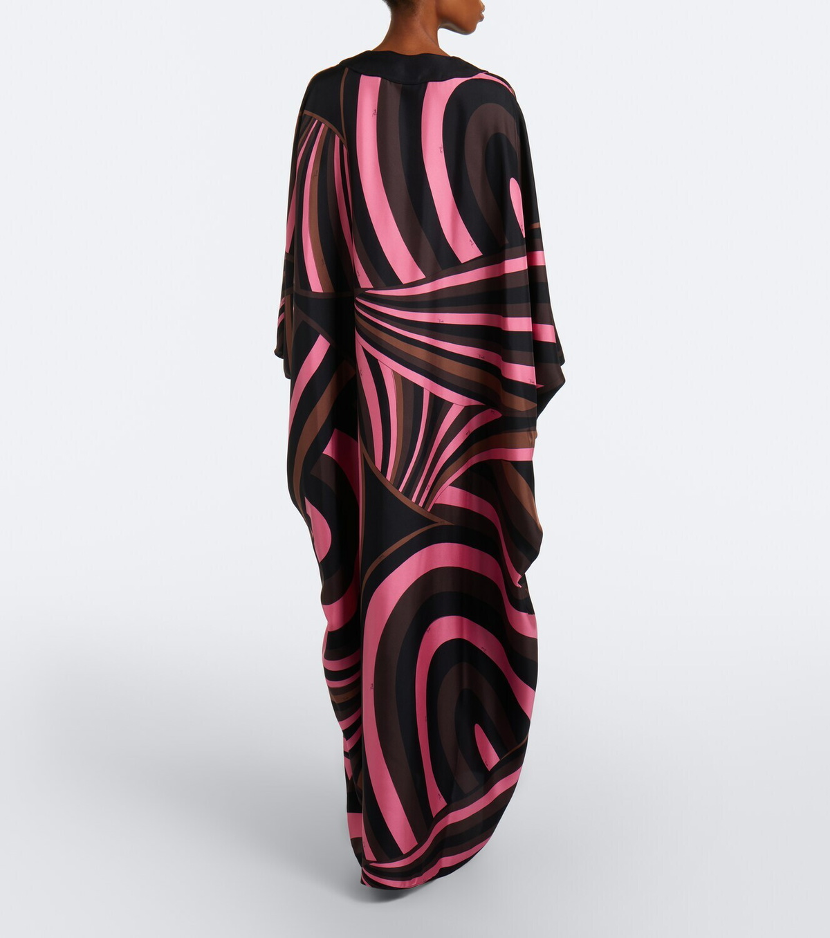 Pucci Iride silk twill kaftan