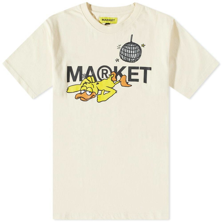 Photo: Market Men's Disco Duck T-Shirt in Cream