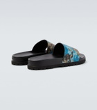 Gucci GG canvas slides