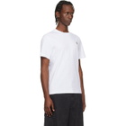 Moncler Three-Pack White Logo Patch Cotton T-shirts