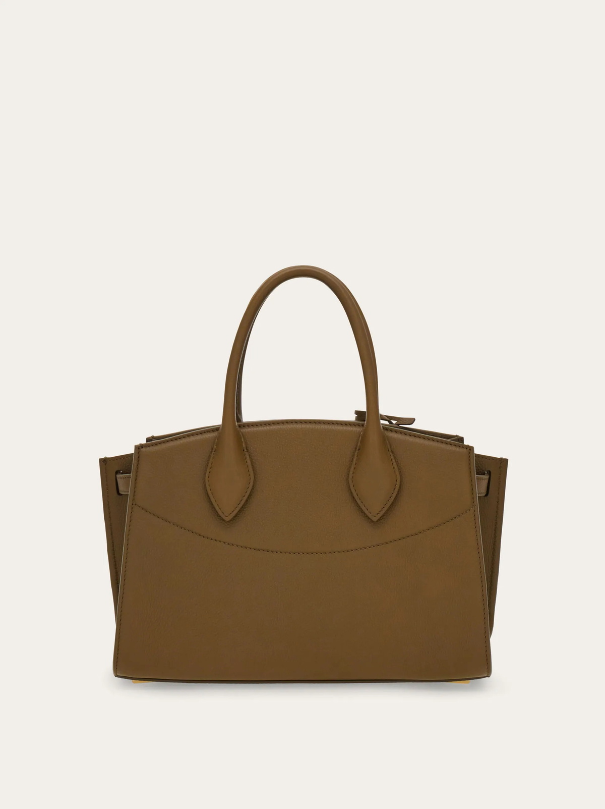 Ferragamo Womens New Ferragamo Studio soft bag (M) in Brown
