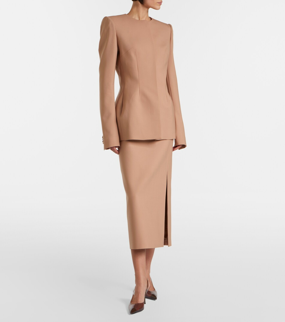 Mugler Wool-blend blazer