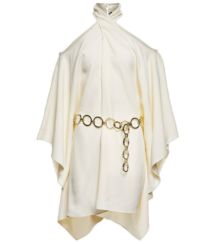 Photo: Taller Marmo Piccolo Mambo belted crêpe minidress