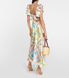 Zimmermann Halcyon floral silk maxi dress