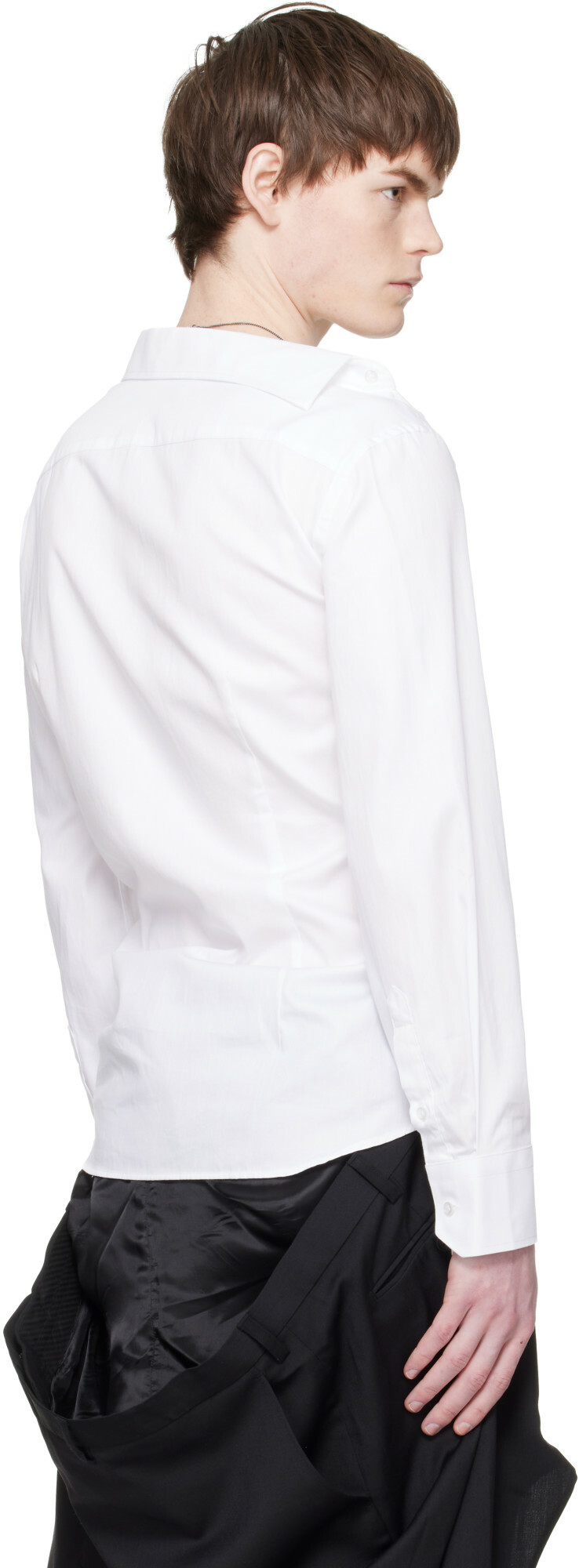 HODAKOVA White Asymmetric Shirt