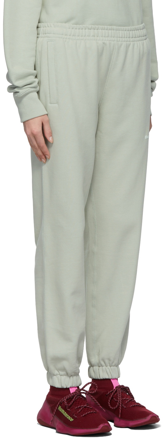 adidas x Humanrace by Pharrell Williams SSENSE Exclusive Green Humanrace Basics Lounge Pants