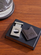 Dunhill - Steel and Leather Cigar Cutter Case - Brown