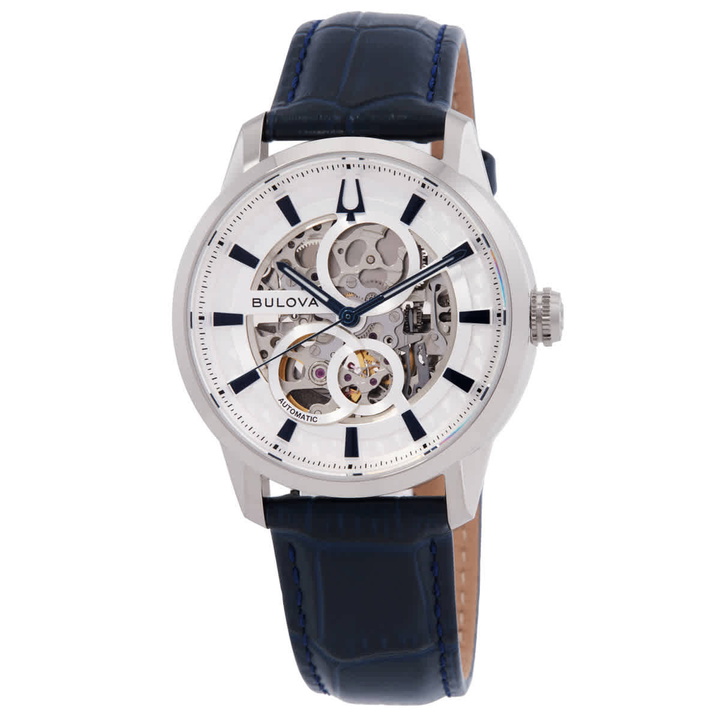 Photo: Bulova Sutton Silver-tone Dial Mens Watch 96A330