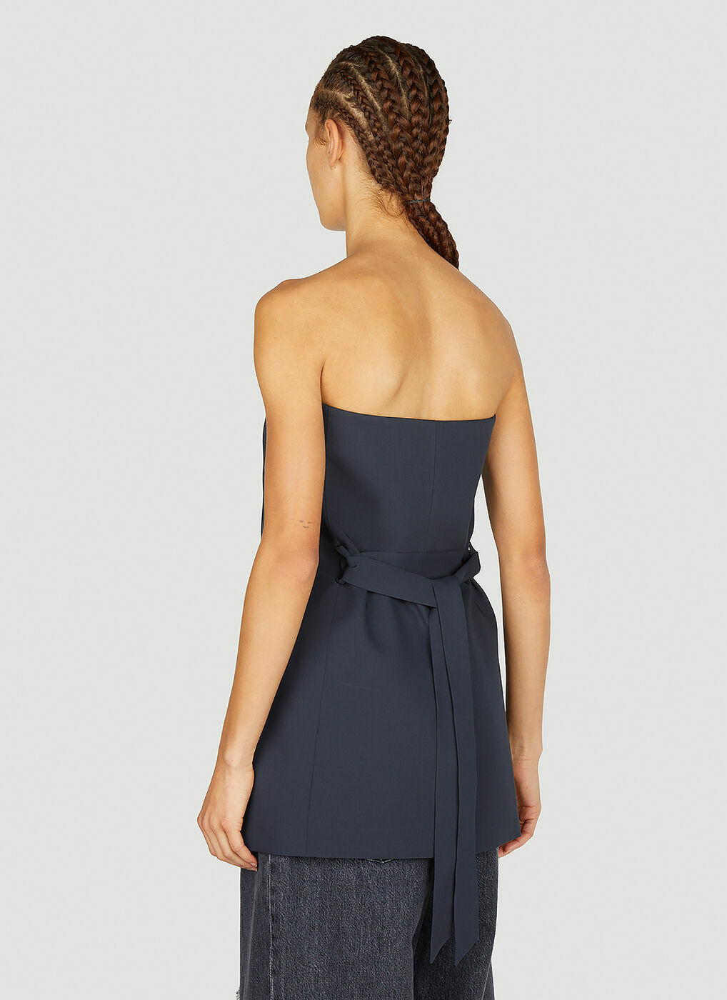 トップス OUR LEGACY SUIT TOP Our Legacy - Suit Top in Blue Our Legacy