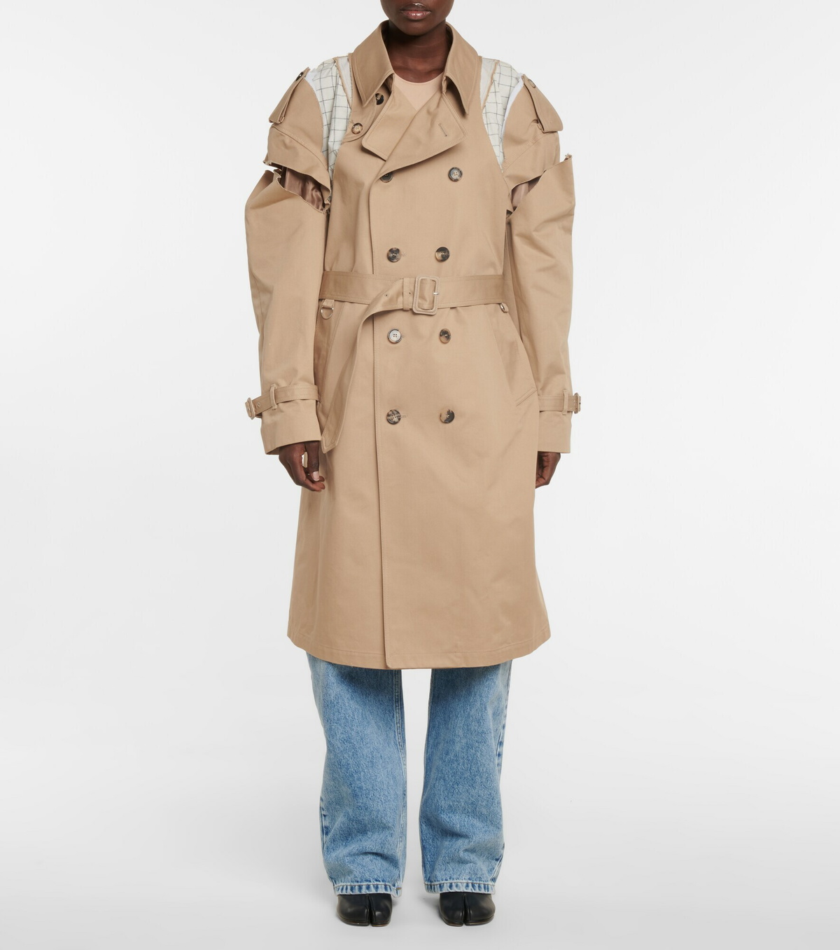 Maison Margiela ⑩ テーラード コットン 伸縮 ベージュ 44 Maison Margiela ⑩ テーラード コットン 伸縮 ベージュ 44