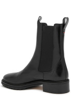 Aeyde Jack Leather Chelsea Boots Black