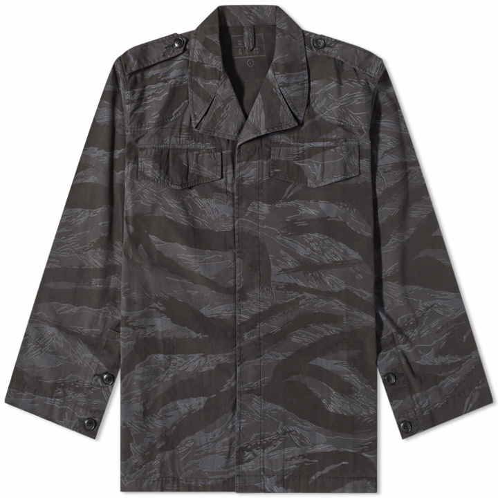 Photo: Maharishi Men's Camo Advisor's Overshirt in Night