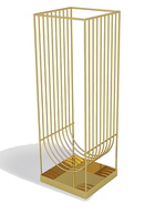 Curva Umbrella Stand in Gold