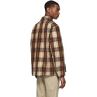 Fendi Reversible Brown Plaid Forever Fendi Jacket