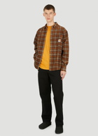 Flint Checked Shirt in Brown