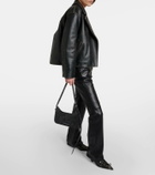 Acne Studios Leather lace-up mules