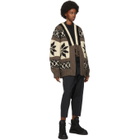 Fumito Ganryu Black Mohair Sweater